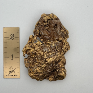 281.8 Gram Natural Gold Nugget from McGrath, Alaska